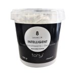 پودر دکلره مو تونی (tony) مدل اینتلیجنت (intelligent) سفید پایه ۸ حجم ۱۰۰۰ گرم